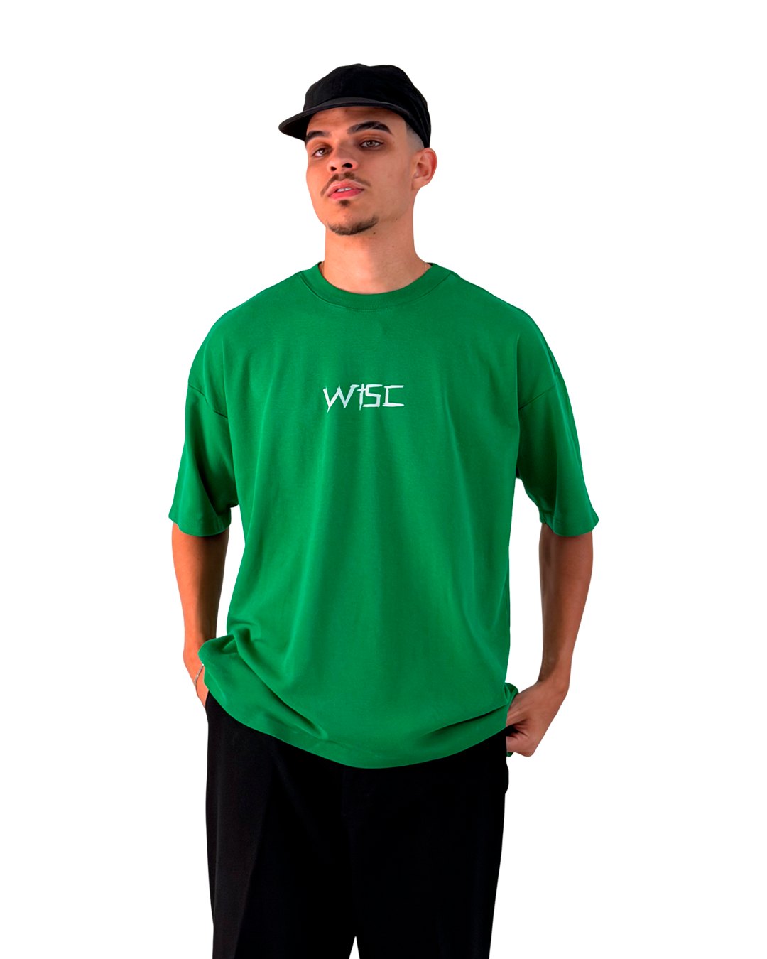 Cristo Vive. — Verde oliva monocromático, frente