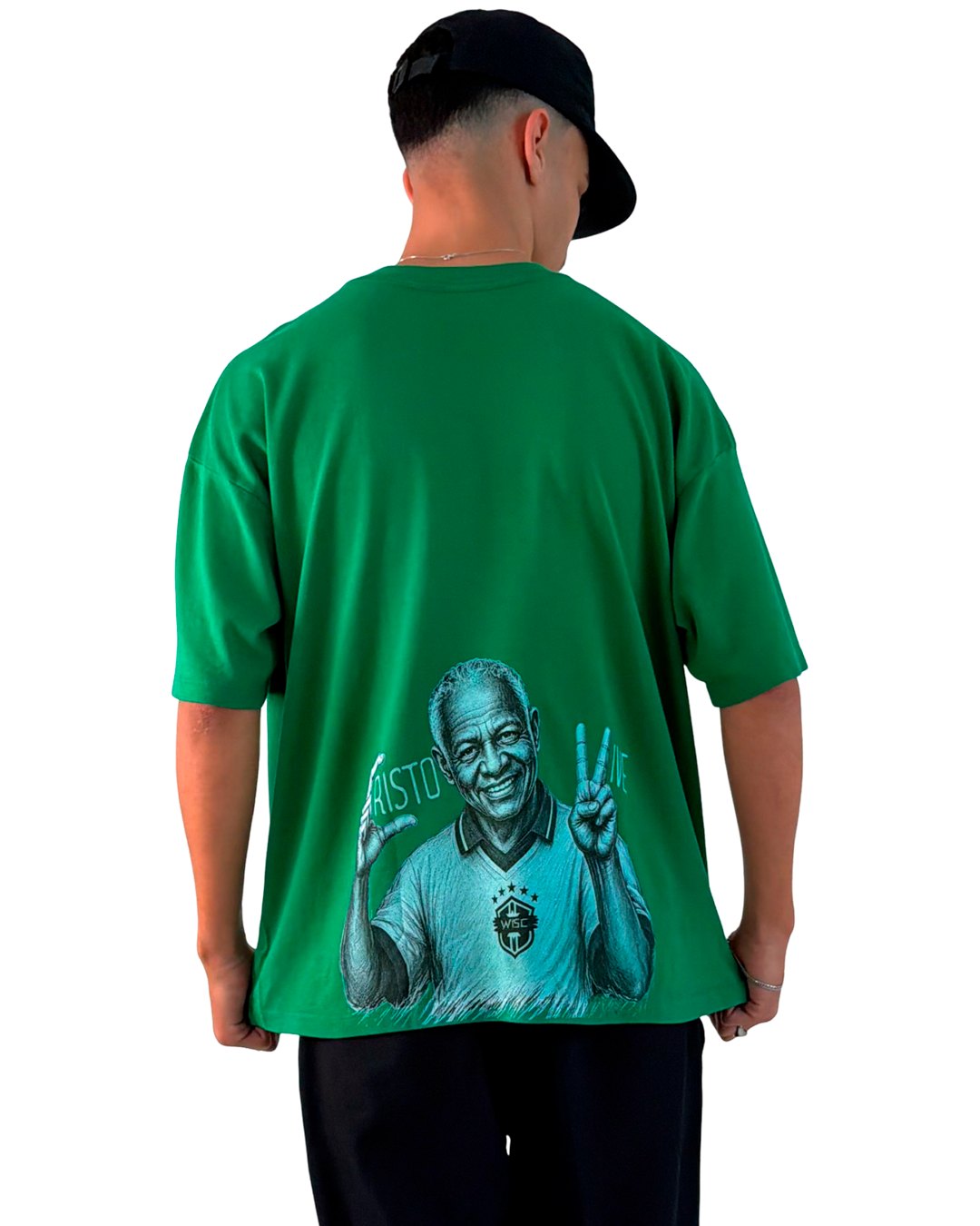 Cristo Vive. — Verde oliva monocromático, costas