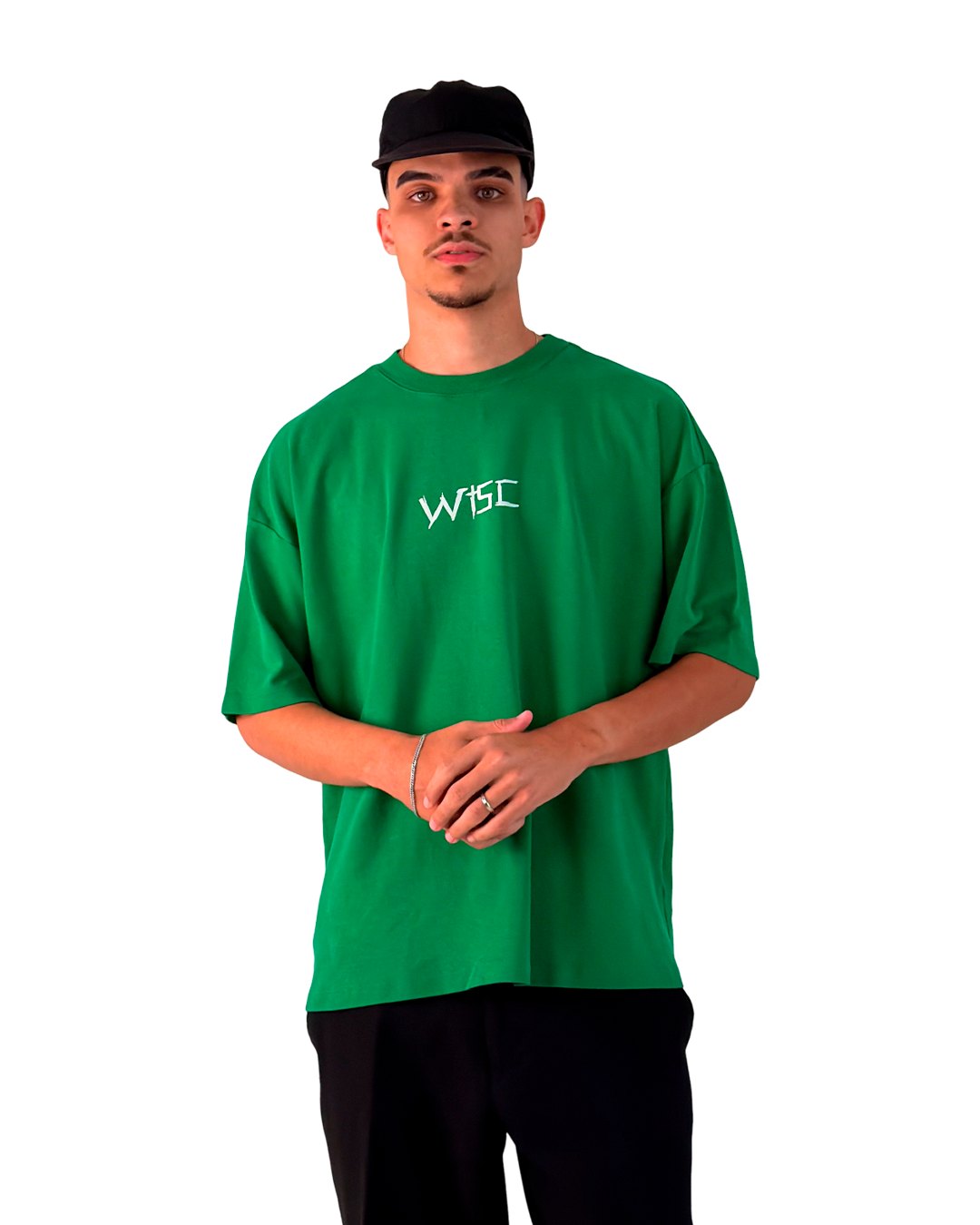 Cristo Vive. — Verde oliva monocromático, frente