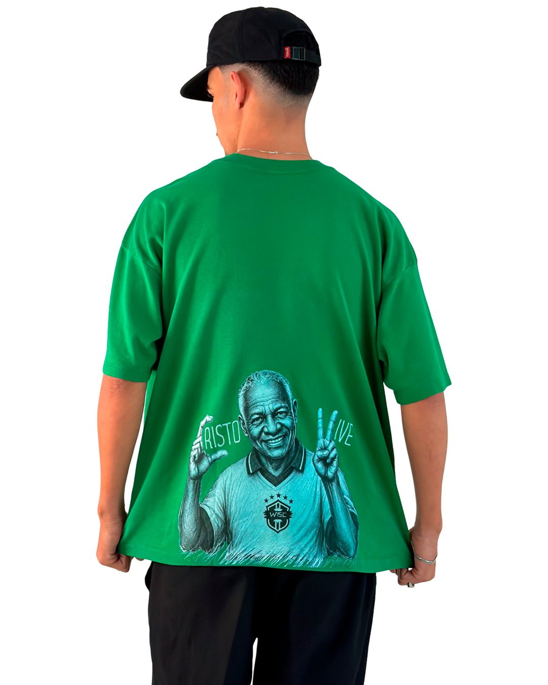 Cristo Vive. — Verde oliva monocromático, costas